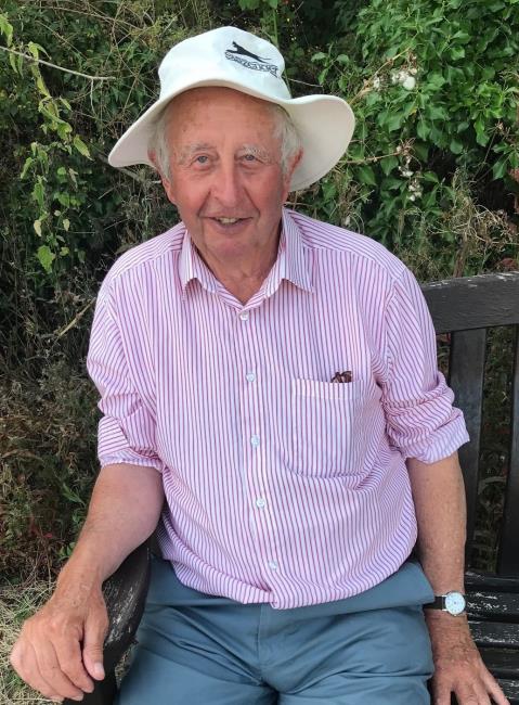 Dai Davies - highly-respected president of Llangwm